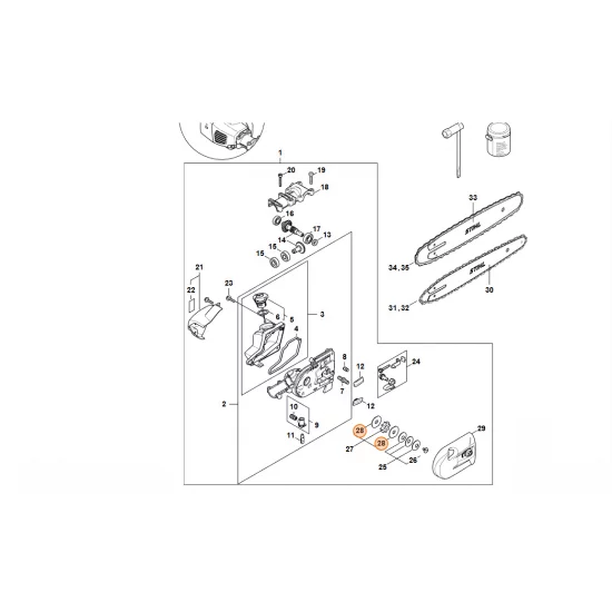 STIHL  Podkładka 4182 162 8900